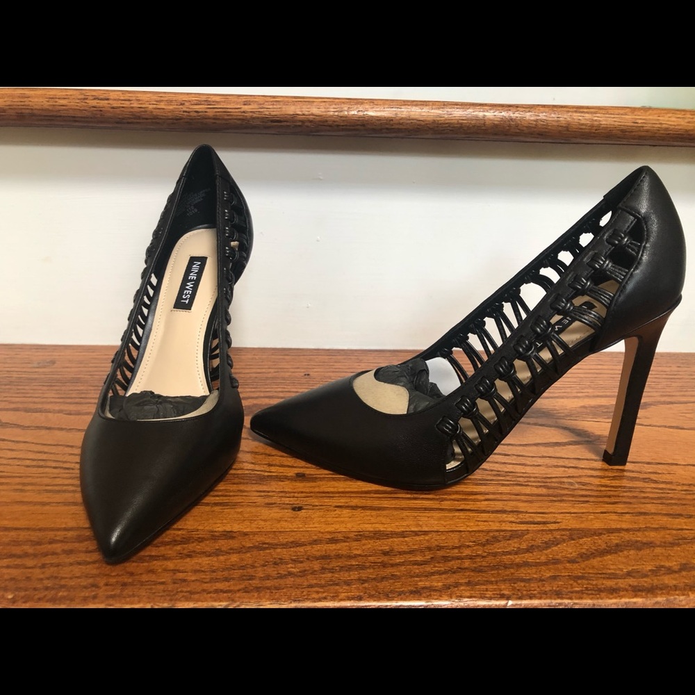 Nine West - NEW black high heel shoes Tansy Size 7